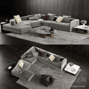 109725939意大利 米洛提 MINOTTI 现代沙发茶几组合642980下载【ID:3244】